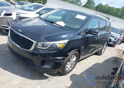 2017 Kia Sedona Lx z USA, uszkodzony, nr VIN KNDMB5C19H6237849